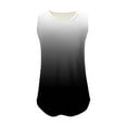 thumbnail image 5 of Wycnly Tank Top for Women Tank Top for Women Breathable Comfy Loose Fit Workout Tank Tee 2025 Casual Gradient Print Sleeveless Shirts Ladies Sleeveless Shirt, 5 of 5