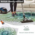 thumbnail image 5 of Green Botanical Circle Outdoor Rug 5x7 Ft - Reversible Patio Rug Outdoor Camping Rugs, Abstract Art Vintage Washable Indoor Outdoor Area Rugs, Non-Slip Outdoor Carpet Runner for Deck/Porch, 5 of 8