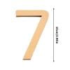 thumbnail image 3 of Tumotour 7CM Acrylic Number Plates For Elegant And Stylish Decor, 3 of 3