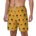 thumbnail image 2 of Uemuo Cute Dog Pattern Mens Swim Trunks Quick Dry Board Shorts with Mesh Lining, Stretch Beach Shorts Quick Dry No-Chafing Board Shorts-Large, 2 of 9