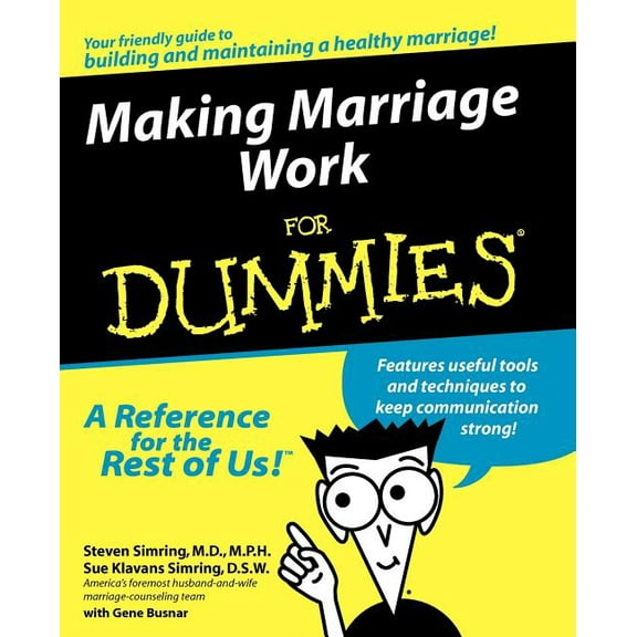 For Dummies: Making Marriage Work for Dummies (Paperback)