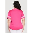 thumbnail image 5 of Womens Plus Size Angel Graphic Baseball Tee, 5 of 5