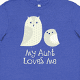 thumbnail image 4 of Inktastic Aunt Loves Me owls Youth T-Shirt, 4 of 5