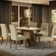 thumbnail image 2 of Conjunto Comedor Mesa Cristal 6 Sillas Stéfani Madesa - Marrón/Crema/Imperial Madesa Rectangular, 2 of 10