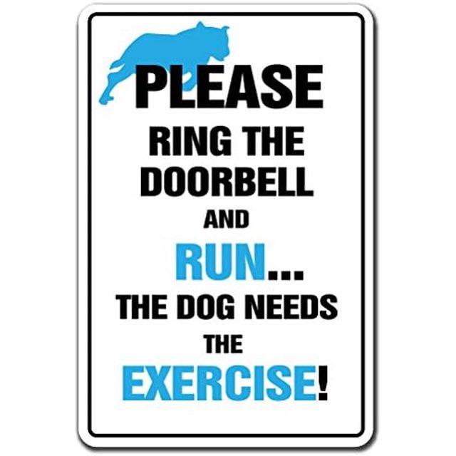 SignMission 8" X 12" Plastic Sign, Please Ring The Doorbell