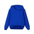 thumbnail image 4 of Abcomgle Girls' Fashion Hoodies & Sweatshirts Cute Baggy Hooded Girls Sweatshirt Trendy Long Sleeve Girls Pullover Sweatshirt Casual Winter Back To School Outfits for Teen Girls with Pocket, 4 of 5