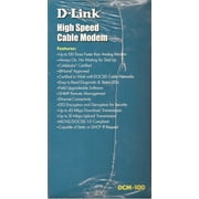 BNIB D-Link DCM-100 High Speed Cable Modem