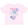 thumbnail image 3 of Inktastic Pink or Blue, Big Brother Loves You Footprints and Heart Boys Toddler T-Shirt, 3 of 5