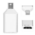 thumbnail image 4 of Displayport To  Converter Male, 1920x1080p Full HD Plug And Play Portable DisplayPort To  Adapter  For Compute For Projector Silver, 4 of 8