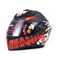 thumbnail image 3 of Casco Para Moto Rasen Cerrado Negro Con Rojo Y Blanco Certificado Dot negro S, 3 of 21