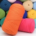 thumbnail image 3 of 1 Pack 200G /196ft Tshirt Yarn for Crochet, T Shirt Soft Elastic Fabric Chunky Thick T-Shirt Crochet Yarn for Crocheting Knitting Beginner Hand Knitting Bag/DIY Craft/Home Decor, 3 of 6