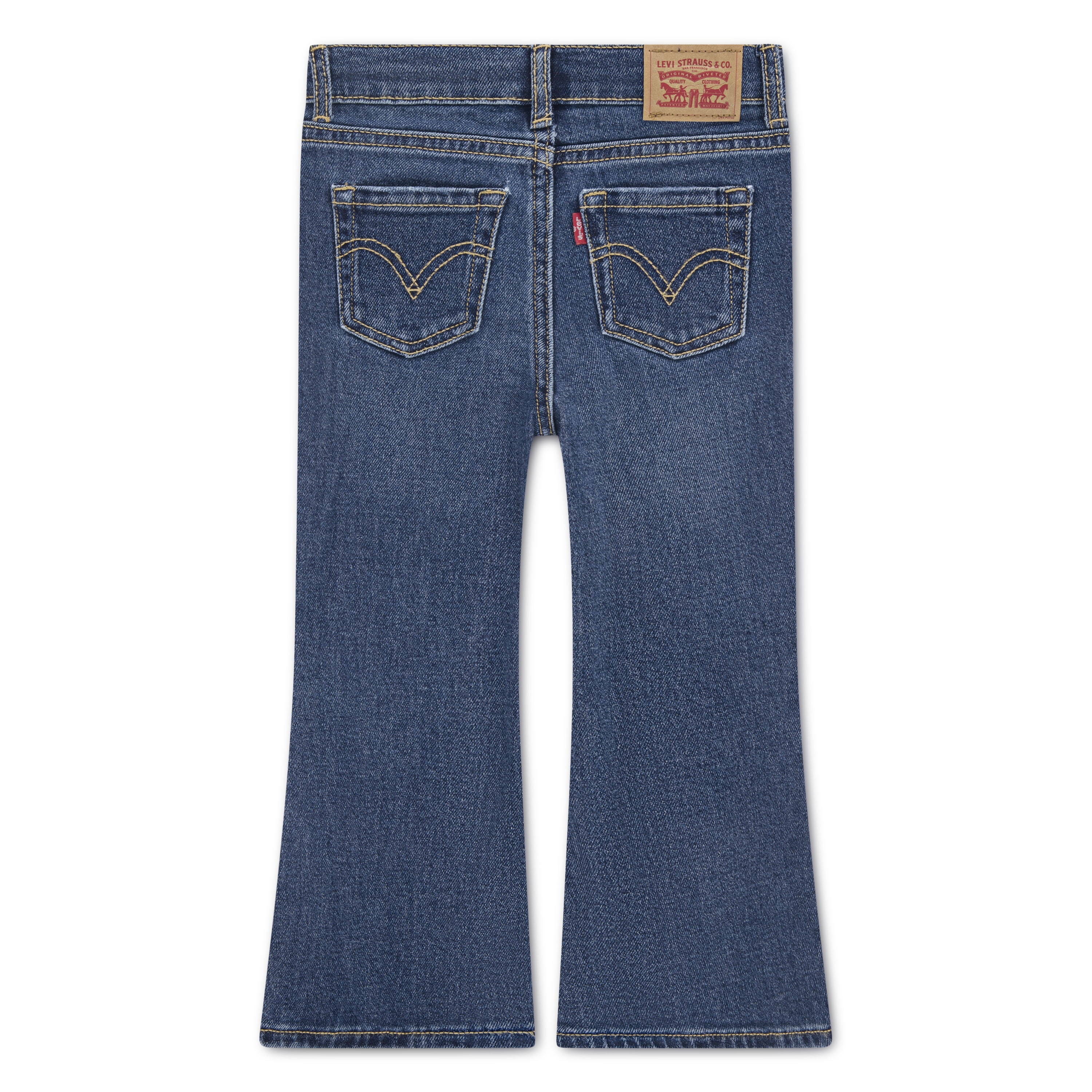 Levi's Girls Toddler Baggy Flare Jean, Sizes 2T-4T