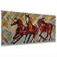 thumbnail image 4 of All My Walls 0078ME00030 Wild Mustang Horses Metal Wall Decor&#44; Black&#44; Blue&#44; Silver & Green, 4 of 4