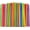 Multicolor, variant on 300 flexible plastic straws per pack, BPA-free, disposable bendable straws, 10.2 inches long, 0.23 inches in diameter.