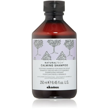 Davines Naturaltech CALMING Shampoo, Gentle Cleansing While Relieving Itch In Sensitive Scalps, 8.45 Fl. Oz.