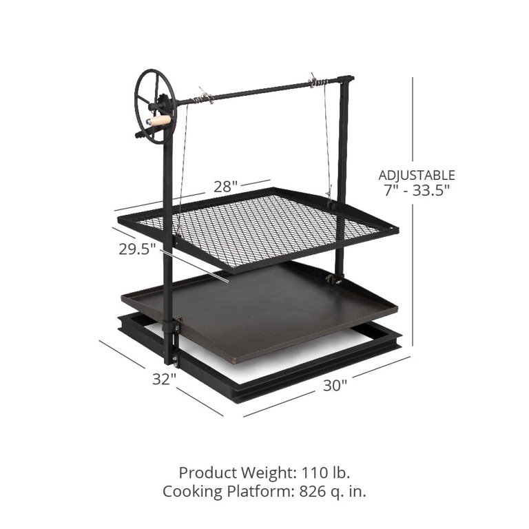 Camp Griddle 10x13 Inches, Campfire Cooking | Boundary Waters Catalog