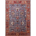 thumbnail image 1 of Ahgly Company Indoor Rectangle Mid-Century Modern Gunmetal Gray Oriental Area Rugs, 8' x 10', 1 of 6
