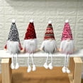 thumbnail image 4 of Toystoory Decoración navideña Muñeco sin rostro Adorno Gnomo de Navidad Papá Noel Decoración de de Navidad Regalos de gnomo escandinavo Kits de decoración para fiestas No.2, 4 of 6