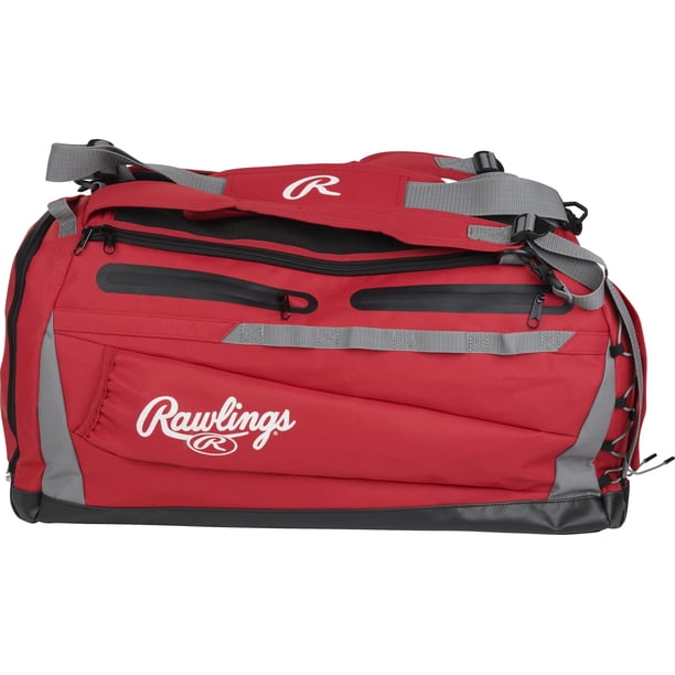 Bolso Deportivo Rawlings MACH Hybrid para Béisbol y Softbol Escarlata