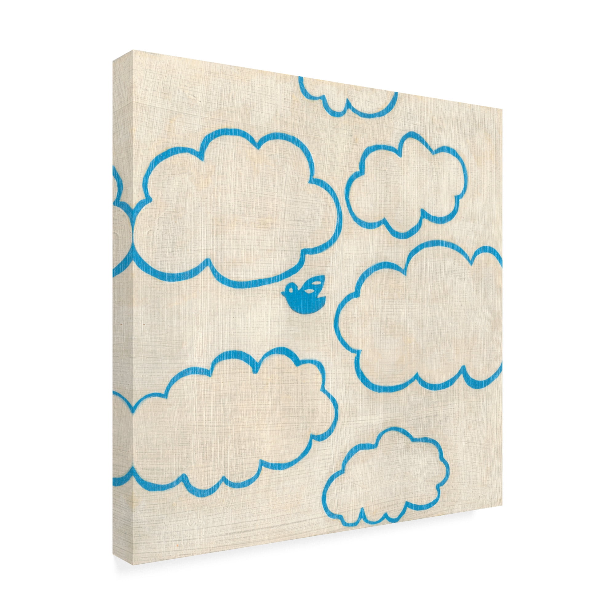 Trademark Fine Art 'Best Friends Sky' Canvas Art by Chariklia Zarris