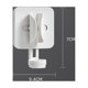 thumbnail image 4 of 2 soportes para cepillos de dientes eléctricos domésticos, soportes de almacenamiento para inodoro, soportes de pared, 4 of 8