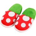 thumbnail image 2 of Pantuflas divertidas de felpa con plantas de piraña, mocasines, soporte para maceta, regalos divertidos para mujeres, hombres, adolescentes (plantas de piraña) Vhermosa WMZL-2282, 2 of 4