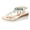 Sky Blue, variant on Bohemian Platform Wedge Sandals for Women, Ethnic Beads T-Strap Thong Flip Flops, Cork Sole Espadrille Summer Beach Sandals with Ankle Strap