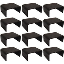 RAParts Set of (12) Heavy Duty Weld-on 6ga Steel Stake Pockets for Utility Trailer Trucks