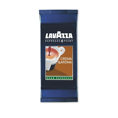 Lavazza Espresso Point Cartridges, Crema Aroma Arabica/Robusta, .25oz, 100/Box