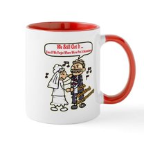 CafePress - 50Th Wedding Anniversary Mug - 11 oz Ceramic Mug - Novelty Coffee Tea Cup