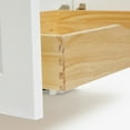 thumbnail image 5 of Ariel Taylor 31 In. Oval Sink Vanity With Carrara White Marble Countertop In White, 5 of 10
