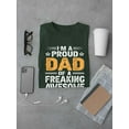 thumbnail image 3 of Dad Of An Awesome Physician T-Shirt Men -Image by Shutterstock, Male 4X-Large, 3 of 4