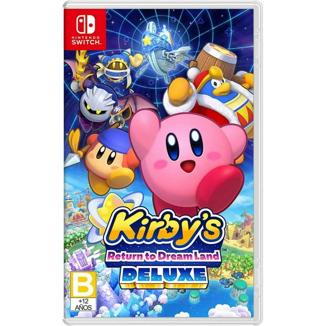 Kirby's Return to Dream Land Deluxe Edition Nintendo Switch.