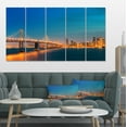 thumbnail image 1 of Paysage Urbain Illuminé de San Francisco - Impression sur Toile, 1 of 3