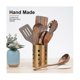 thumbnail image 5 of Cooking Utensils, Kitchen Utensils Set With Holder Teak Spoons And Spatula For C, 5 of 5
