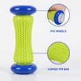 thumbnail image 4 of Graflsoa Portable Muscle Relief Roller for Sports, Yoga, and Daily Use - Compact TPR & PVC Design in Multiple Colors (Grey, Rose, Light Blue, Royal Blue), 4 of 6