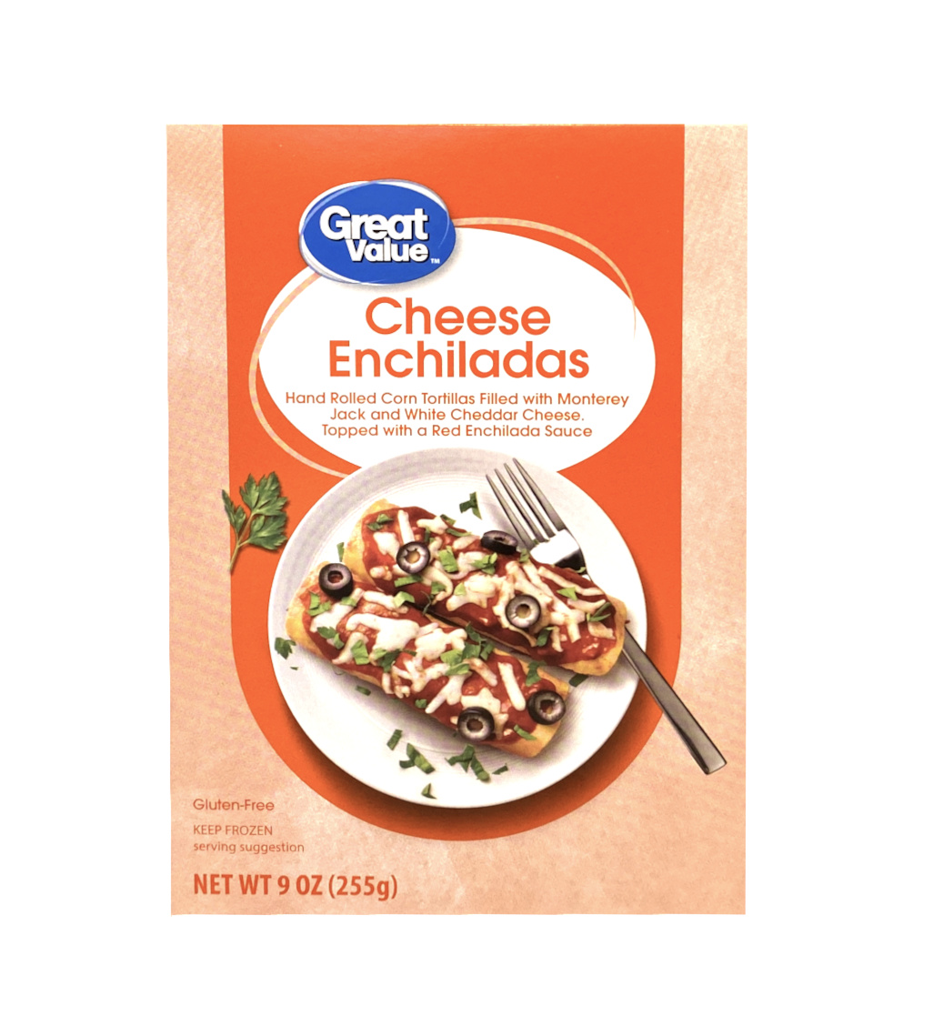 Great Value Cheese Enchiladas Better for You Meals