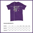 thumbnail image 5 of Tee Hunt Merry and Bright Cute Christmas T-Shirt Jolly Santa Xmas Men's Tee, Purple, X-Large, 5 of 5