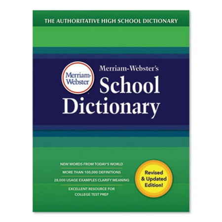 

Merriam Webster DICTIONARY SCHOOL MER741-8 MER741-8 USS-MER7418