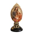 thumbnail image 3 of Estatua de la familia de Jesús de resina Artesanía Exhibición de mesa religiosa Colección Religiosa 22cm, 3 of 9