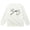 White, variant on WAYUTE Sweatshirts for Girls Children Bow Print Long Sleeve Crewneck Sweatshirt for Toddler Girl Fall Clothes Fashion Casual Outdoor,Black,Size 7-8 Y