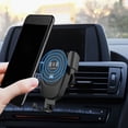 thumbnail image 4 of Cargador inalámbrico para teléfono para coche Soporte inalámbrico para teléfono para coche Cargador de 10 W con carga rápida para ventilación de aire para coche, 4 of 8
