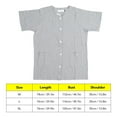 thumbnail image 4 of Post Shoulder Surgery Top, Comfort Quick Drying Unisex Post Surgery Recovery Shirt Breathable  for Hospital L, 4 of 7