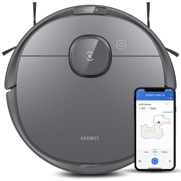 Robot aspirador y trapeador ECOVACS Deebot T8