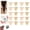 10 Pairs Golden, variant on 10 Pairs Magnetic Snaps for Purses and Totes,No-Sewing Seamless Magnetic Buttons,Magneti-c Purse Closure Fasteners,Sewing on Magneti-c Snaps for DIY Craft