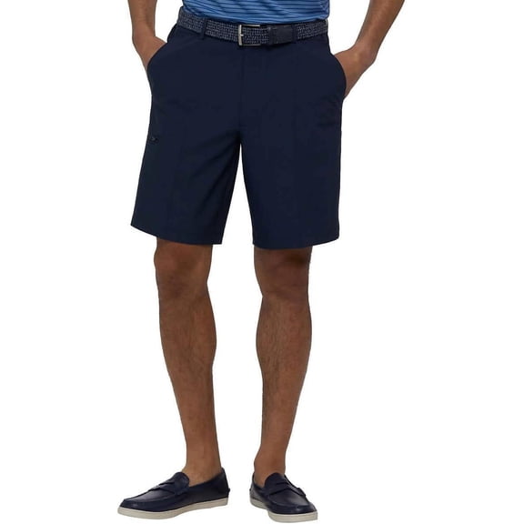 Greg Norman Men's Cargo Golf Short Moisture Wicking (36, Navy Blue)