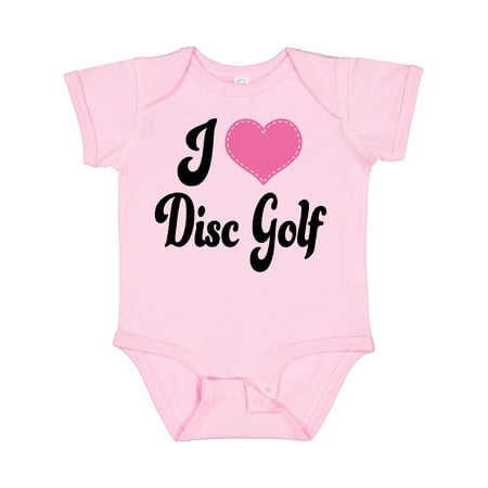 

Inktastic I Love Disc Golf Gift Baby Boy or Baby Girl Bodysuit