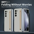 thumbnail image 7 of for Samsung Galaxy Z Fold 7 Matte Skin Friendly Case, with Stylus Holder and Free Stylus & Screen Protector Anti-Scratch Lightweight Slim Phone Case Cover for Samsung Galaxy Z Fold 7, Lightgray, 7 of 7