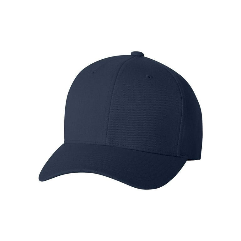 Flexfit 6477 L/XL Wool-Blend Cap - - - - Size: Navy
