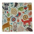 thumbnail image 6 of Woodlands | Pillow Cover | Throw Pillow | Home Decor | Pillow | Art Pillow | Animals | Cute Animals | Fun Pillow Design | Kids Accent Pillow, 6 of 10